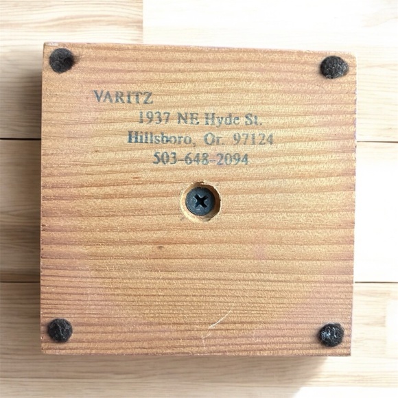 Vintage Pink Wood Country Craft Encouraging Words Recipe Cards Pedestal Flowers - Picture 9 of 9